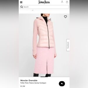 Women’s Moncler Pink Jacket